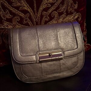 Coach Pewter Gold Chaon Crossbody Bag
